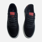 Tenis klarc de sintético para hombre - Negro