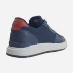 Tenis klarc de sintético para hombre - Negro