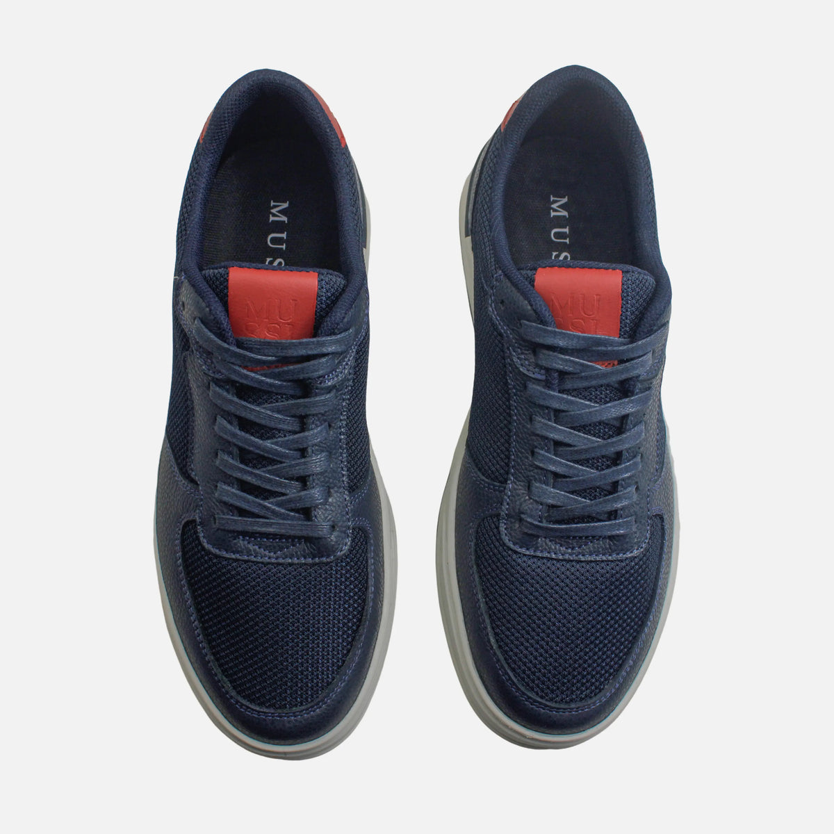 Tenis klarc de sintético para hombre - Negro