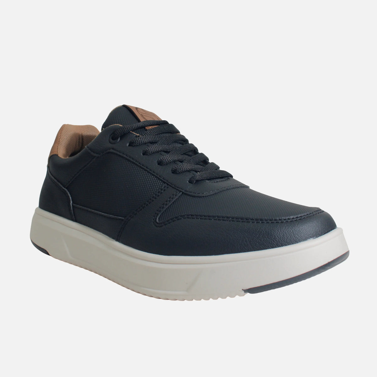 Tenis raffaele de sintético para hombre - Negro