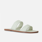 Sandalia plana veronica de sintético para mujer - Taupe