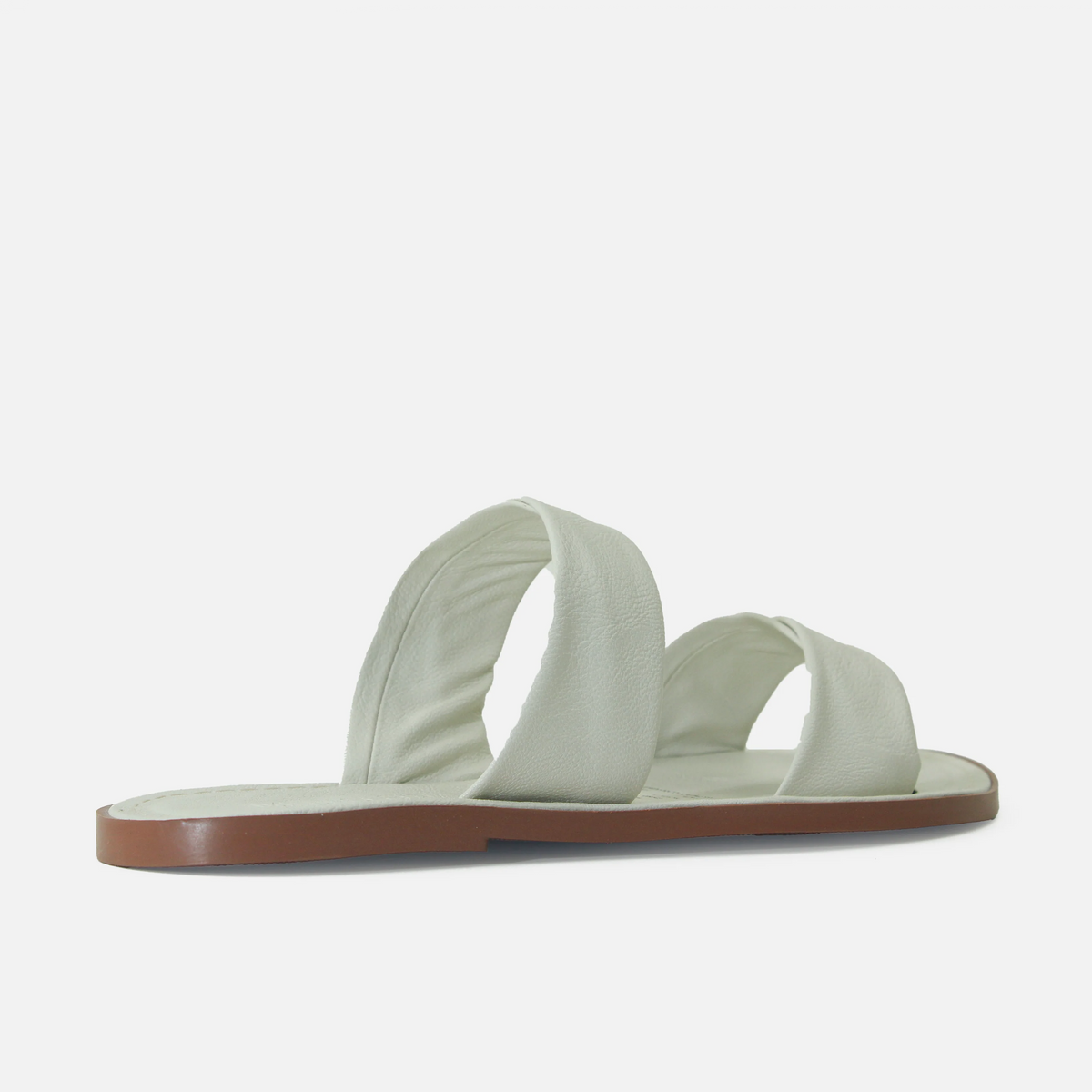 Sandalia plana veronica de sintético para mujer - Taupe