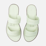 Sandalia plana veronica de sintético para mujer - Taupe