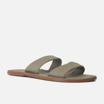 Sandalia plana veronica de sintético para mujer - Nude