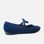 Baleta plana aura de sintético para mujer - Azul