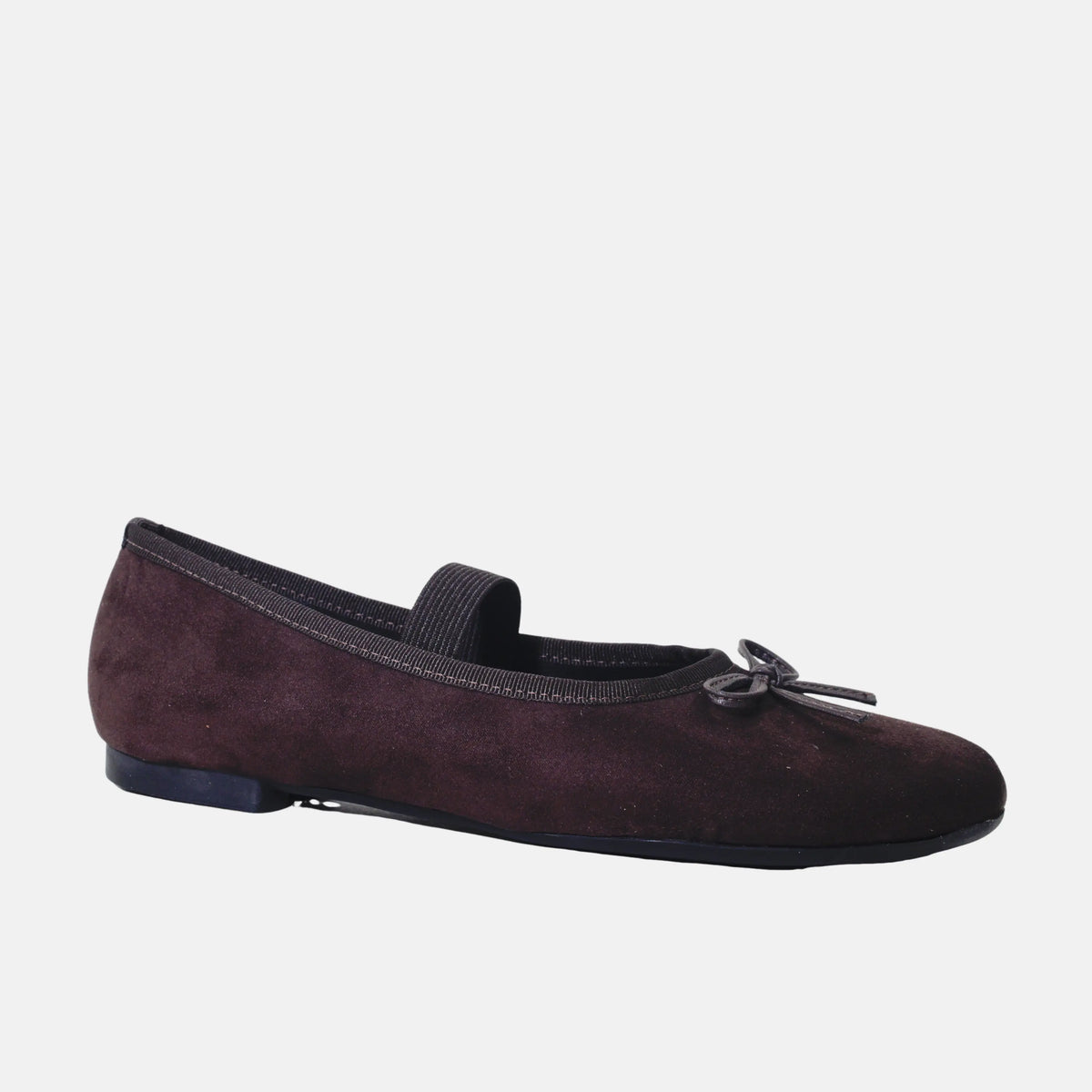 Baleta plana sole de sintético para mujer - Café