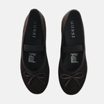 Baleta plana sole de sintético para mujer - Café