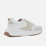 Tenis con plataforma claridad de sintético para mujer - Gris