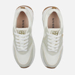 Tenis con plataforma claridad de sintético para mujer - Gris