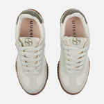 Tenis livana de sintético para mujer - Hueso