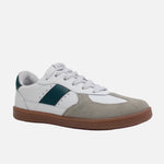 Tenis elisabett de cuero para mujer - Verde