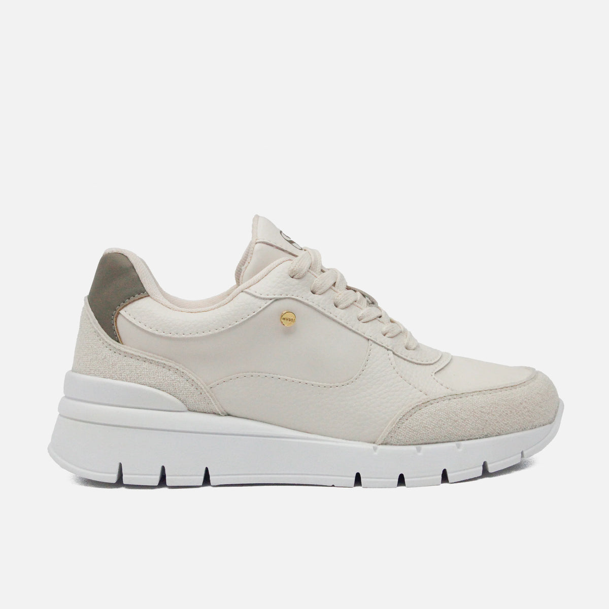 Tenis nairobi de sintético para mujer - Hueso