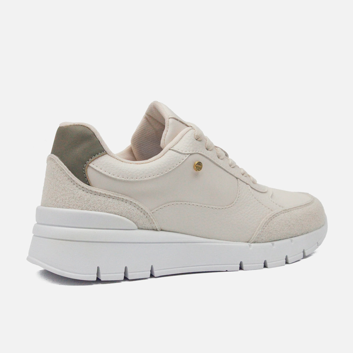 Tenis nairobi de sintético para mujer - Hueso