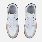 Tenis kara de cuero para mujer - Blanco