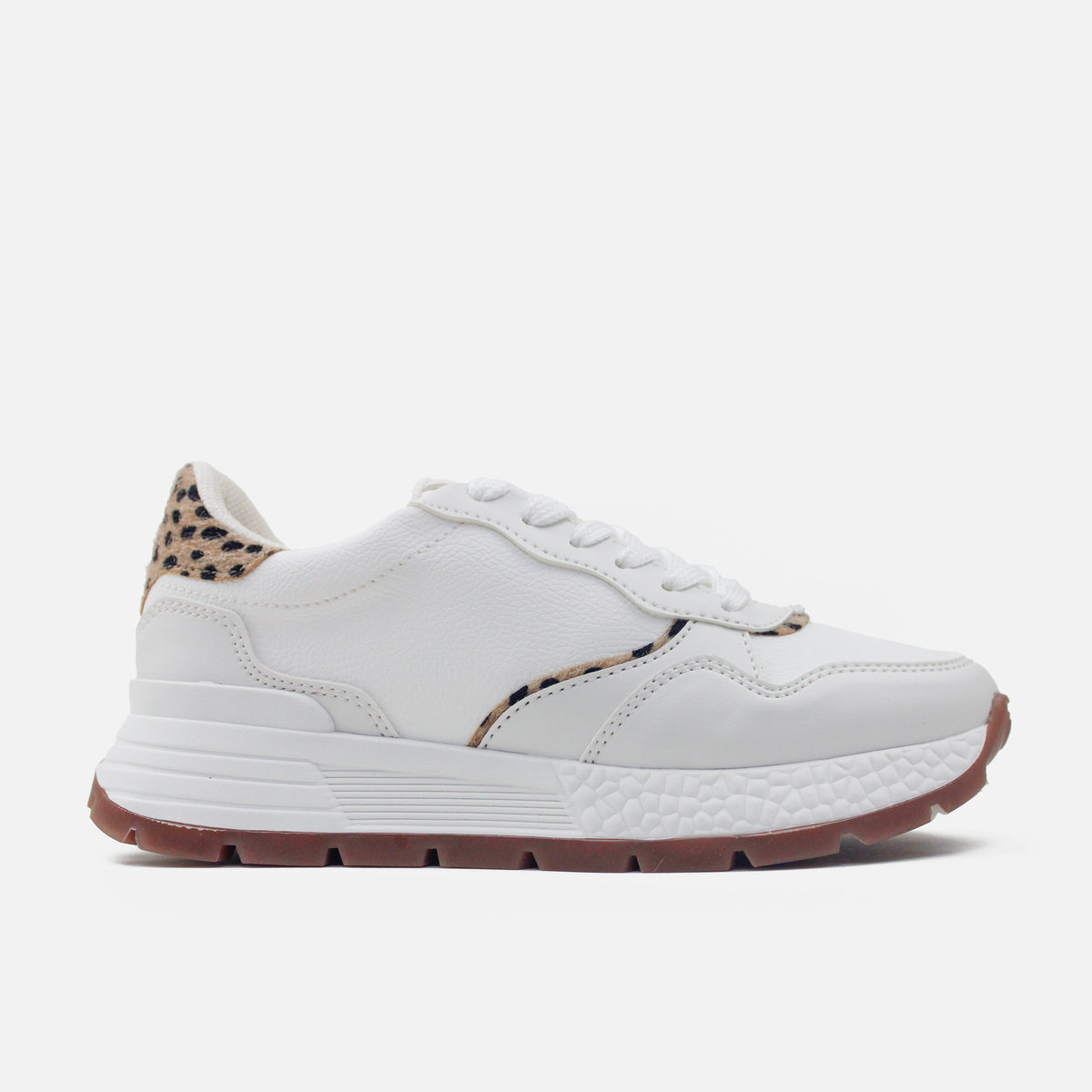 Tenis Stella de sintético para mujer - Hueso