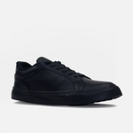 Tenis arlet de cuero para hombre - Negro