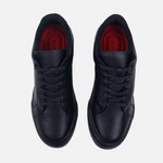 Tenis arlet de cuero para hombre - Negro