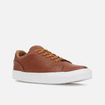 Tenis arlet de cuero para hombre - Miel