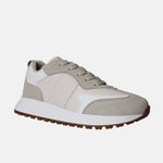 Tenis con plataforma thalia de sintético para mujer - Beige