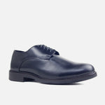 Derby thiago de cuero para hombre - Negro