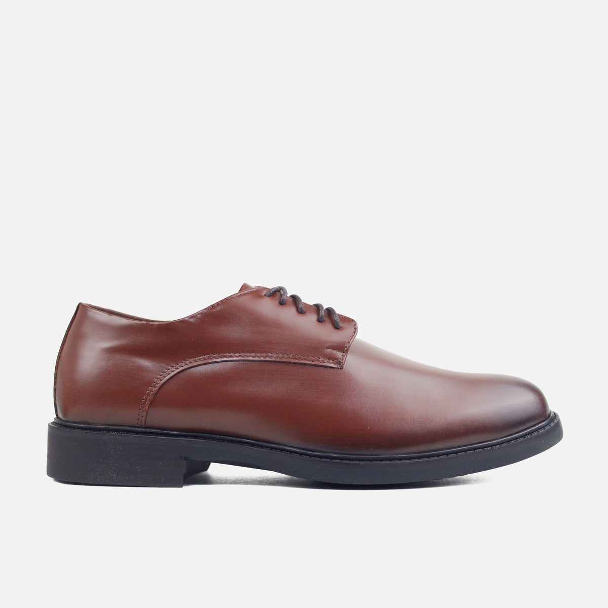 Derby thiago de cuero para hombre - Miel