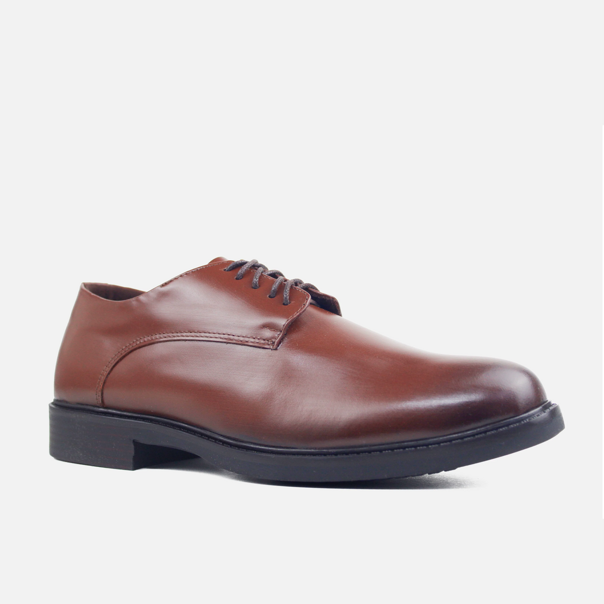 Derby thiago de cuero para hombre - Miel