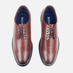 Derby thiago de cuero para hombre - Miel