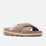 Sandalia flatform luzara de sintético para mujer - Beige