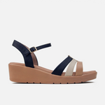 Sandalia plataforma tilia de sintético para mujer - Negro