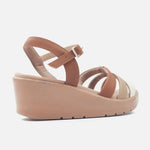 Sandalia plataforma tilia de sintético para mujer - Miel