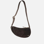 Bolso manos libres cristal de sintético para mujer - Café