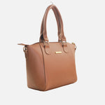 Cartera jana de sintético para mujer - Miel