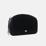 Bolso manos libres terra de cuero para mujer - Negro