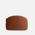 Bolso manos libres terra de cuero para mujer - Miel
