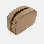 Bolso manos libres terra de cuero para mujer - Taupe