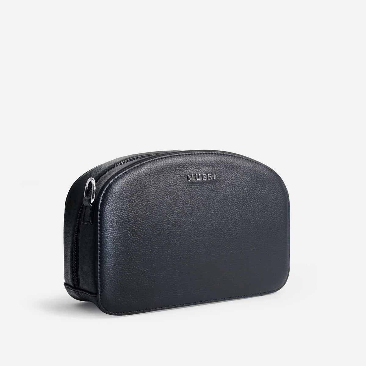 Bolso manos libres terra de cuero para mujer - Negro