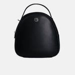 Bolso manos libres teodora de cuero para mujer - Negro