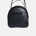 Bolso manos libres teodora de cuero para mujer - Negro