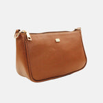 Bolso de mano sabrina de cuero para mujer - Miel