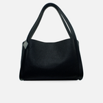 Cartera calia de cuero para mujer - Negro