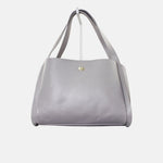 Cartera calia de cuero para mujer - Gris