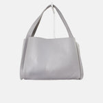 Cartera calia de cuero para mujer - Gris