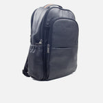 Morral lil de cuero para mujer - Negro