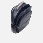 Morral lil de cuero para mujer - Negro