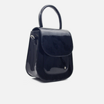 Bolso de mano lira de sintético para mujer - Negro