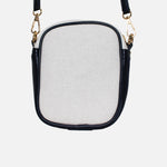 Bolso manos libres lunaria de sintético para mujer - Negro