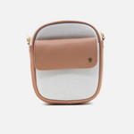 Bolso manos libres lunaria de sintético para mujer - Almendra