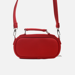 Bolso manos libres elvira de sintético para mujer - Rojo