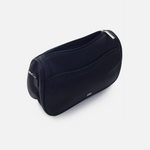 Bolso manos libres lunel de cuero para mujer - Negro