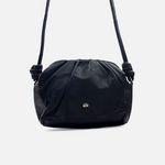Bolso manos libres selene de cuero para mujer - Negro